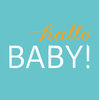 Grußkarte "Hallo Baby"